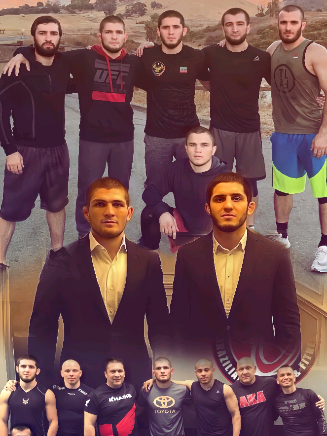 Team Khabib (Eagles MMA) 🦅 là nhóm Dagestan nổi tiếng với kỷ luật thép 🧱, wrestling–sambo cực mạnh 🤼‍♂️, do Khabib dẫn dắt và sản sinh nhiều nhà vô địch như Islam, Umar, Usman Nurmagomedov 🏆#teamkhabib #UFC #dagestan  #nma #xuhuong 