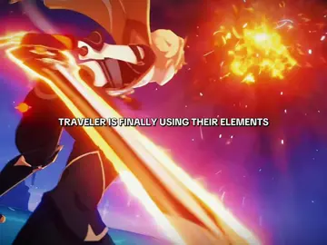 they learned from the arle fight ig #traveler #GenshinImpact #genshin #nodkrai #fyp 