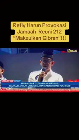 Refly Harun Provokasi Jamaah Reuni 212 “Makzulkan Gibran”!!! #refyharun #makzulkangibran #gibran #jokowi #roysuryo 