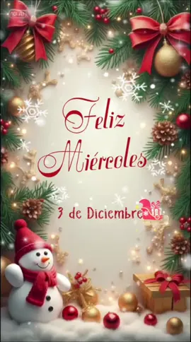 Feliz Miércoles 3 de Diciembre #feliz #miercoles #diciembre #viral 
