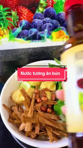 Ở đây có nước tương pha sẵn ăn bún ngon lắm nè! #khoaxinhdep #ancungtiktok #nuoctuong #nuoctuongtoiot #nuoctuongnamshiitake 