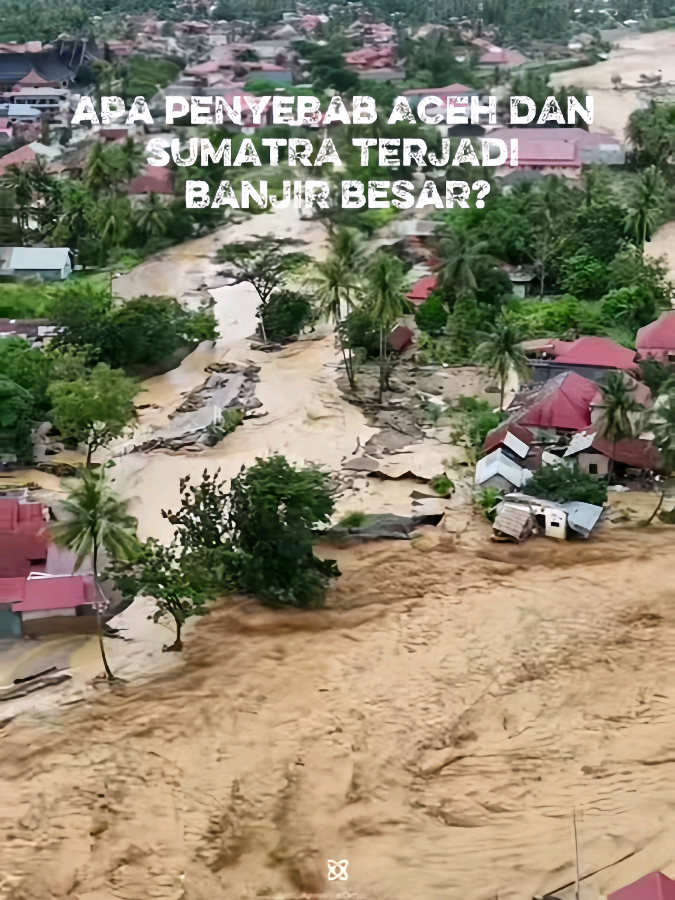 Ada beberapa penyebab utama kenapa Aceh dan wilayah Sumatera sering mengalami banjir besar. Faktor-faktornya saling berkaitan antara kondisi alam, cuaca, dan aktivitas manusia. 1. Curah hujan tinggi Sumatera, termasuk Aceh, berada di jalur lintasan hujan maksimum karena dipengaruhi angin muson dan topografi pegunungan. Saat musim hujan atau La Niña, curah hujan bisa meningkat drastis. 2. Banyak daerah aliran sungai (DAS) besar Aceh dan Sumatera punya banyak sungai besar seperti Krueng Aceh, Krueng Meureudu, Batanghari, Musi, hingga Asahan. Ketika hujan deras terus-menerus, sungai meluap lebih cepat. 3. Deforestasi / penebangan hutan Pembalakan liar Perkebunan skala besar (sawit, karet) Pertambangan Hutan yang berkurang membuat air tidak dapat diserap tanah, sehingga langsung mengalir ke hilir dan menyebabkan banjir bandang. 4. Kondisi topografi Banyak wilayah di Aceh dan Sumatera berupa: Pegunungan terjal Lembah sempit Dataran rendah dekat pantai Air dari hulu turun ke hilir dengan cepat dan menumpuk di dataran rendah, memicu banjir besar. 5. Drainase buruk di kota Kota seperti Banda Aceh, Lhokseumawe, Medan, dan Padang sering banjir karena: Drainase sempit Tersumbat sampah Tidak mampu menampung curah hujan ekstrem 6. Pendangkalan sungai dan sedimentasi Tanah longsor di hulu dan erosi membuat sedimen menumpuk di sungai, menurunkan kapasitas alirannya. 7. Perubahan iklim Cuaca semakin ekstrem: Hujan lebih sering dan lebih lama Intensitas hujan lebih tinggi Sehingga memperbesar risiko banjir besar. #aceh #sumatra #banjir #jjedukasi #foryou 