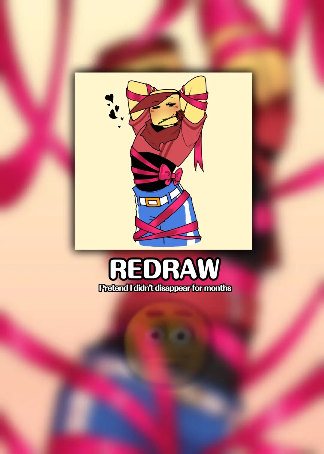 I am only slighty ashamed of this drawing /lh Anyway hi guys, my perception of time is so bad like wym it’s been 7 months since I last posted❗️❗️❗️❗️❗️❗️❗️❗️❗️ I am so so sorry 😭😭😭😭😭 I wanna say I’m back so bad but I Cannot Guarantee being able to draw consistently. Roblox is still very much on my mind and I would love to do more stuff about it but I’ve been so low on both time and energy it’s insane 😔😔😔 May or may not have a thang going on for this December,,,, oOoOoOooOo it is a mystery… But yeah thas abt it,, goodbye,,, #blocktales #blocktalesroblox #blocktalesplayer #playerblocktales #roblox 