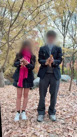 彼氏の踊り方が可愛すぎる笑#紅葉#ダンス#カップル