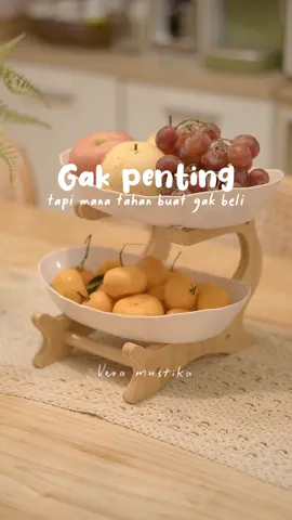 serbaguna banget, bisa dipake rak buah, rak cemilan, rak kue dan roti. pecinta perabotan estetik wajib punya sih  #rakbuah #rakmakanan #peralatandapur #perabotanrumahtangga #creatorsearchinsights 