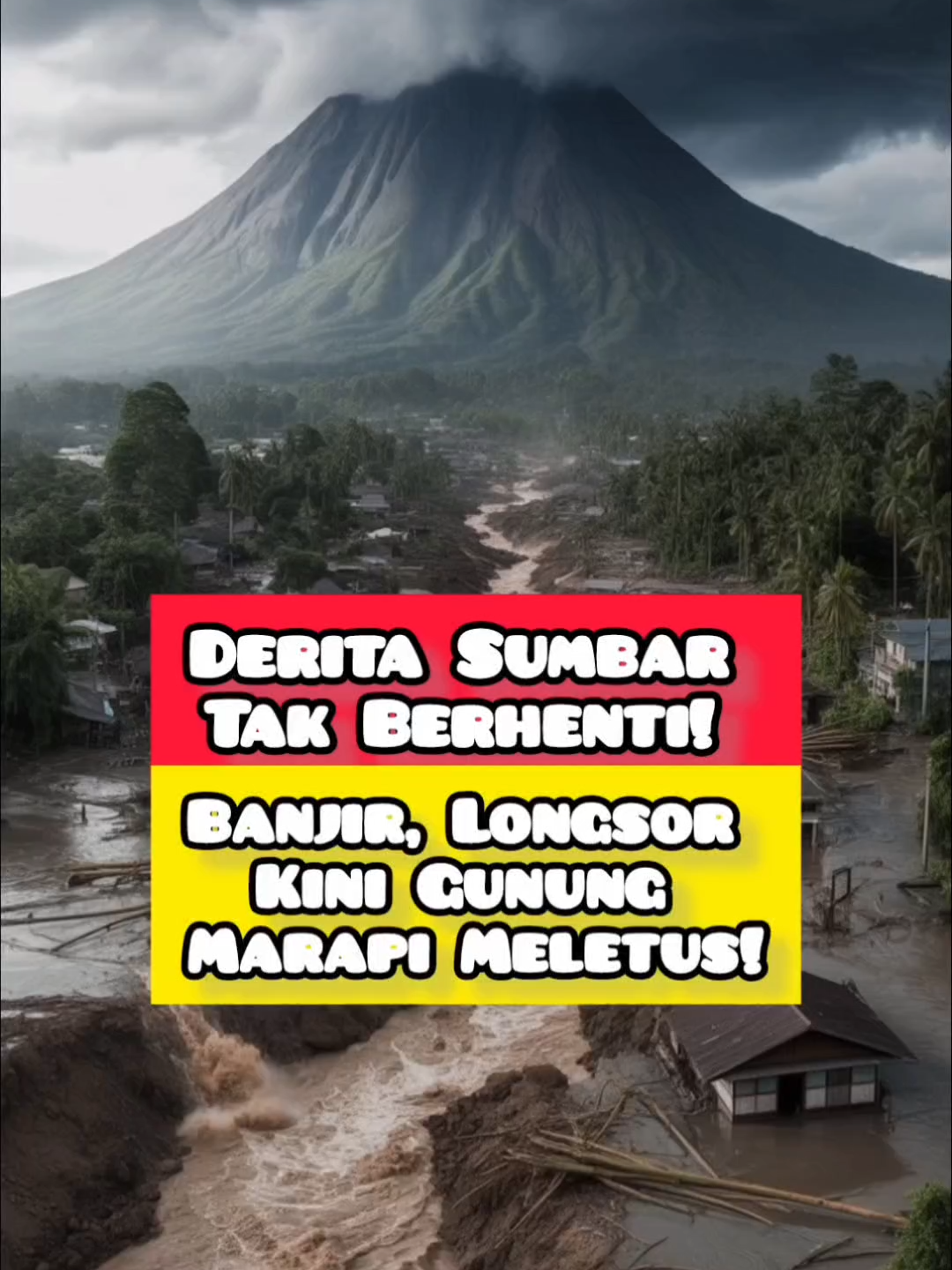 Erupsi Gunung Marapi terjadi saat Sumbar dilanda banjir dan longsor, menambah beban warga dengan ancaman abu vulkanik. #gunungmarapi #banjirbandang #banjirsumbar #banjir2025 #beritasumbar #beritaviral #beritaterkini #kabarterbaru #kabarindonesiaterkini #beritaterupdate #berita #beritahariini