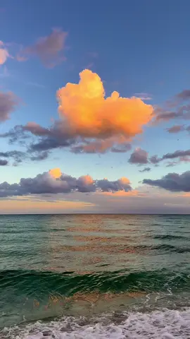 #miami #sunrise #sunset #ocean #sky 