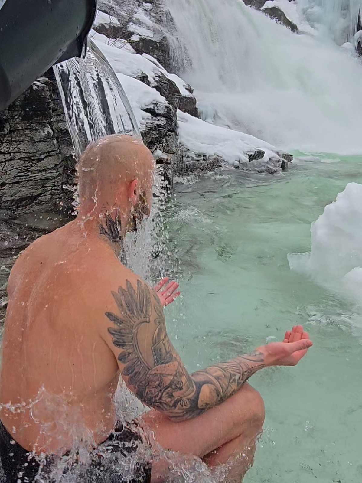 Siema Hejo EKIPO 💪🧊 #morsowanie #icebath #iceman #wariackimors 