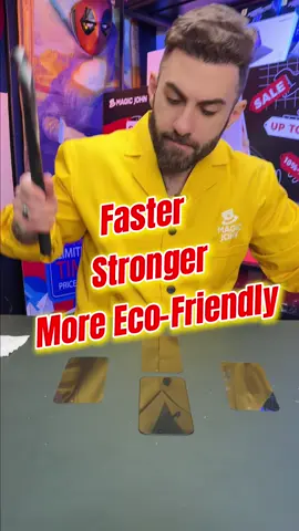 Faster, Stronger, More Eco-Friendly. #MAGICJOHN #UK #MAGIC JOHN #foryoupage❤️❤️ #screenprotector 