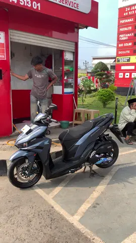 selalu ganti nitrogen tiap 2 minggu sekali 😁 #fyp #vario125new #variomodifikasi #maticproper #foryoupage 
