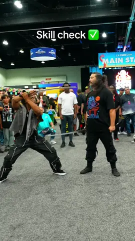 ✅⚔️✅ @imdavidchernandez  Sound design: @Tony Jax  #fight #comiccon #sword #action #trending 