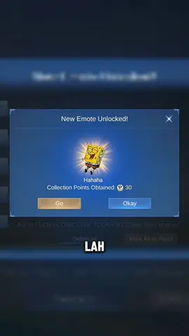 Emote ini ngeselin banget #MLBBFriendFest #MLBBXSpongeBob 