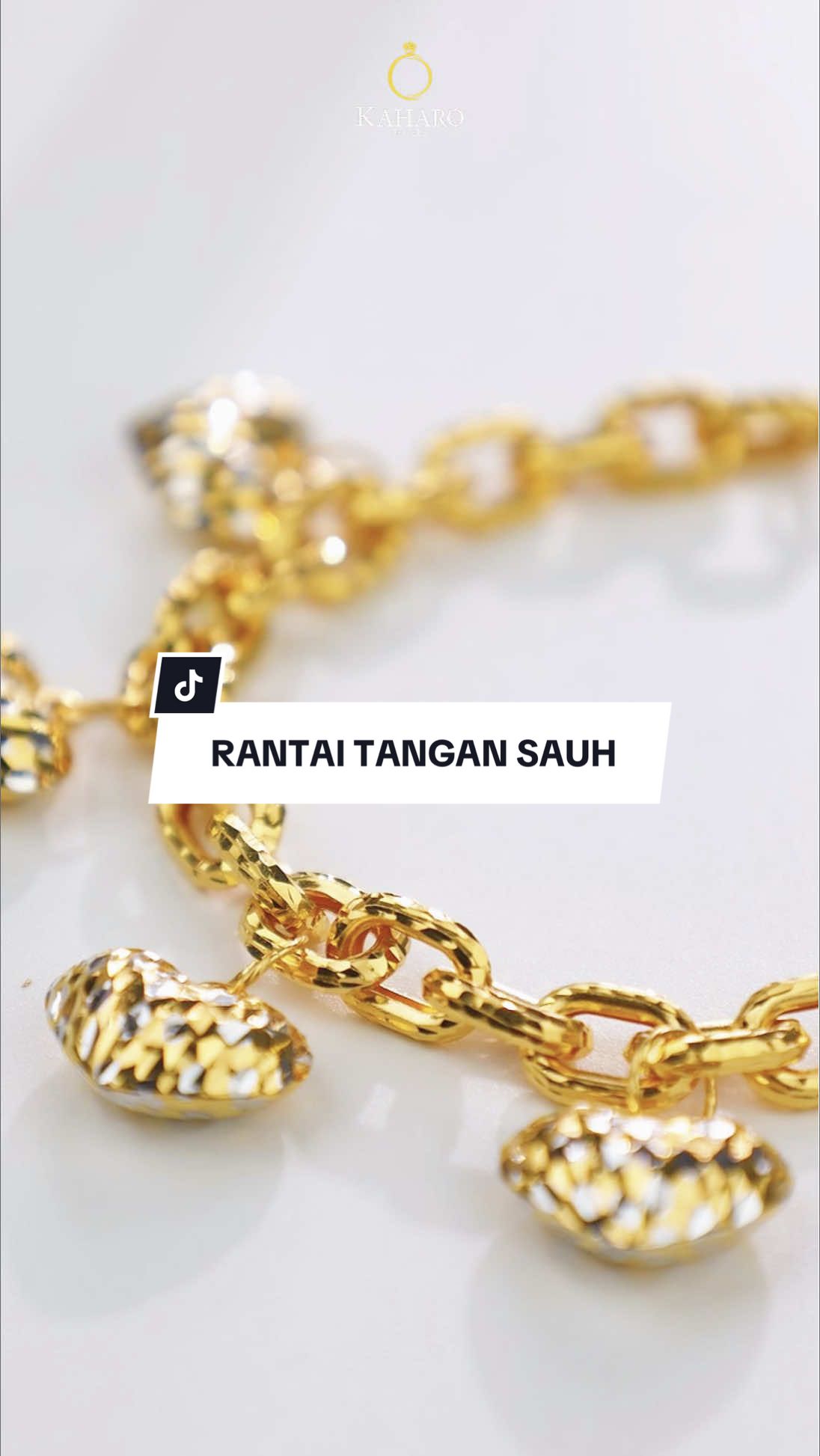 Rantai tangan pujaan ramai ✨ Dapatkan di Kaharo Jewels 📍 KAHARO Store : Bangi ,Sg. Buloh,Batang Kali,Shah Alam KLANG VALLEY | Dungun, Paka TRG #kaharojewelsofficial #kaharojewels #emas916 #rantaitangansauh 