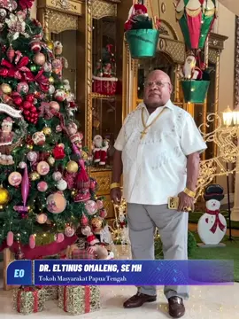 Pesan Tokoh masyarakat Papua Tengah, DR. Eltinus Omaleng, SE, MH dalam masa Adven dan menyambut Natal#eltinusomaleng #himbauan #fyp #viral#jurnalpapua 