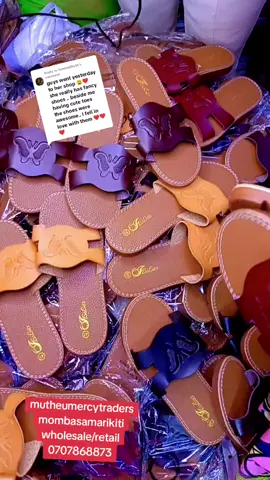Replying to @tamimalila36 #mutheumercytraders  #mombasamarikiti  #wedgesandals  #mombasatiktokers🌴 