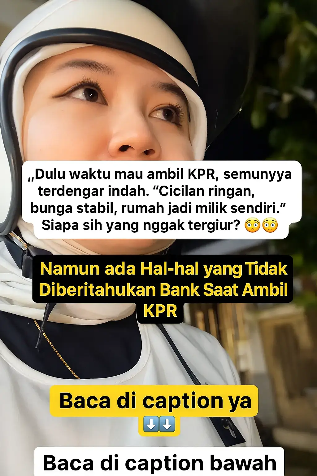“Cicilan ringan, bunga stabil, rumah jadi milik sendiri.” Jujur saja… siapa sih yang nggak tergiur? 😌 Tapi setelah berjalan beberapa tahun, barulah terlihat hal-hal yang nggak dijelaskan di awal. Bukan menakut-nakuti — justru biar kamu masuk ke KPR dengan lebih siap. Karena banyak orang stres bukan karena harganya, tapi karena nggak paham sistemnya. --- ✨ 1. Bunga FIX itu selalu ADA MASA BERAKHIRNYA Fix 1–3 tahun, setelah itu masuk ke bunga floating. Ini yang sering bikin cicilan tiba-tiba naik, misalnya: dari 3 jutaan → 5 atau 6 jutaan. Bukan karena bank jahat, tapi karena: suku bunga acuan naik, pasar bergerak, margin bank berubah. --- ✨ 2. Cicilan KPR itu TIDAK akan sama sampai lunas Bahkan bank yang bilang “bunga stabil” pun tetap punya right to adjust setelah periode fix berakhir. Jadi yang kamu tanda tangan itu sebenarnya: fix (sementara) → floating (jangka panjang). --- ✨ 3. Developer jarang menjelaskan risiko floating Developer fokus jualan rumah, bukan edukasi finansial. Wajar kalau kamu hanya dengar “cicilan ringan” atau “promo bunga rendah”. Padahal seharusnya dijelaskan: ✔ Cicilan bisa naik ✔ Bunga bisa berubah ✔ Tenor panjang = risiko lebih besar ✔ Bunga kecil di awal = bisa melonjak di belakang --- ✨ 4. Lama Tenor = Semakin Besar Total Bunga Bukan cuma cicilan bulanannya yang penting. Yang harus diperhatikan adalah total biaya 10–20 tahun ke depan. Contoh sederhana: Plafond 500 juta Tenor 20 tahun vs 10 tahun ➡️ Total bunganya bisa beda hampir ratusan juta. --- ✨ 5. DSR (Debt Service Ratio) menentukan ketenanganmu Idealnya cicilan itu maksimal 30% dari gaji. Kalau bisa 20–25%, bahkan jauh lebih aman. Karena: risiko bunga naik kebutuhan hidup naik biaya anak/transport/makan naik Kalau DSR mepet, KPR jadi beban. Kalau DSR aman, KPR jadi nyaman. --- ✨ 6. Pelunasan sebagian itu POWERFUL Banyak orang tidak tahu: 📌 setor ekstra 200–500 ribu/bulan atau 📌 setor tambahan di akhir tahun Bisa memangkas tenor sampai 3–7 tahun lebih cepat. Efeknya luar biasa besar. --- ✨ 7. Baca akad dengan teliti — walau capek Jujur, akad KPR itu panjang dan membosankan. Tapi di sana tertulis semua yang menentukan masa depan: jenis bunga kapan bunga berubah perhitungan floating penalti pelunasan biaya-biaya lain Semua ada. Tapi jarang dibaca. Dan bukan salah siapa-siapa — cuma memang banyak yang belum paham. --- 📌 KESIMPULAN BESAR KPR bukan sekadar ambil rumah. KPR adalah komitmen finansial 10–20 tahun. Lebih baik paham dari awal → daripada stres di tengah jalan. Rumah tetap impian. KPR tetap salah satu jalan terbaik. Yang penting: masuk dengan pengetahuan, bukan hanya promo. 🙏✨ #EdukasiKPR #TipsKPR #KPRRumah #KPRIIndonesia #KPR 