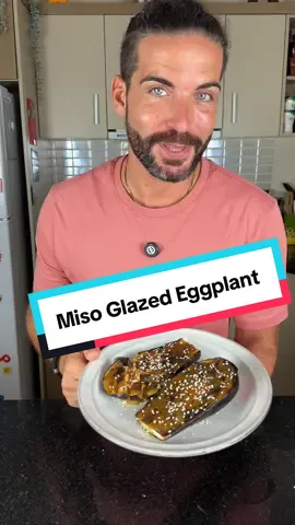 Miso-Glazed Japanese Eggplant | Sweet, Savoury & Perfectly Caramelised If you enjoy my recipes and would like to support my channel, you can donate any amount on my Ko-fi page — every gesture truly helps me keep creating content 👉 ko-fi.com/cookingwithtucci This Japanese-inspired dish is all about contrast: soft, creamy eggplant on the inside with a beautifully caramelised, glossy miso glaze on top. Sweet, savoury and packed with umami — a side dish that steals the show every time. ⸻ What I Used (2 portions): • 1 Japanese eggplant (or small regular eggplant) • A touch of vegetable oil For the glaze: • 70 g miso paste — 2.5 oz • 2 tbsp mirin • 1 tbsp cooking sake • 2 tbsp vegetable oil • 1 tbsp white sugar To finish: • Sesame seeds • Chives or spring onions (optional) ⸻ How to Make It: Cut the top off the eggplant, slice it in half lengthwise, and score the white flesh with diagonal cuts. Brush lightly with vegetable oil. Warm up a grill or frying pan and cook the eggplant skin-side down first until it becomes nicely browned and soft. In a bowl, mix the miso paste, mirin, cooking sake, vegetable oil and sugar until smooth and velvety. Transfer the eggplant halves onto baking paper, spread the glaze generously on top, and bake at 200°C / 390°F until the glaze starts to bubble and caramelise. Let it cool for 5 minutes. Finish with sesame seeds and chives or spring onions. Enjoy. ⸻ Find more Italian- and Asian-inspired recipes at www.cookingwithtucci.com #cookingwithtucci #EasyRecipes #eggplant #miso #japanesefood   