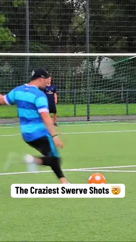 The Craziest Swerve Shots by The KickerBall 🤯 @brotatos ❤️ #Soccer #football #kickerball #shots #fyp 