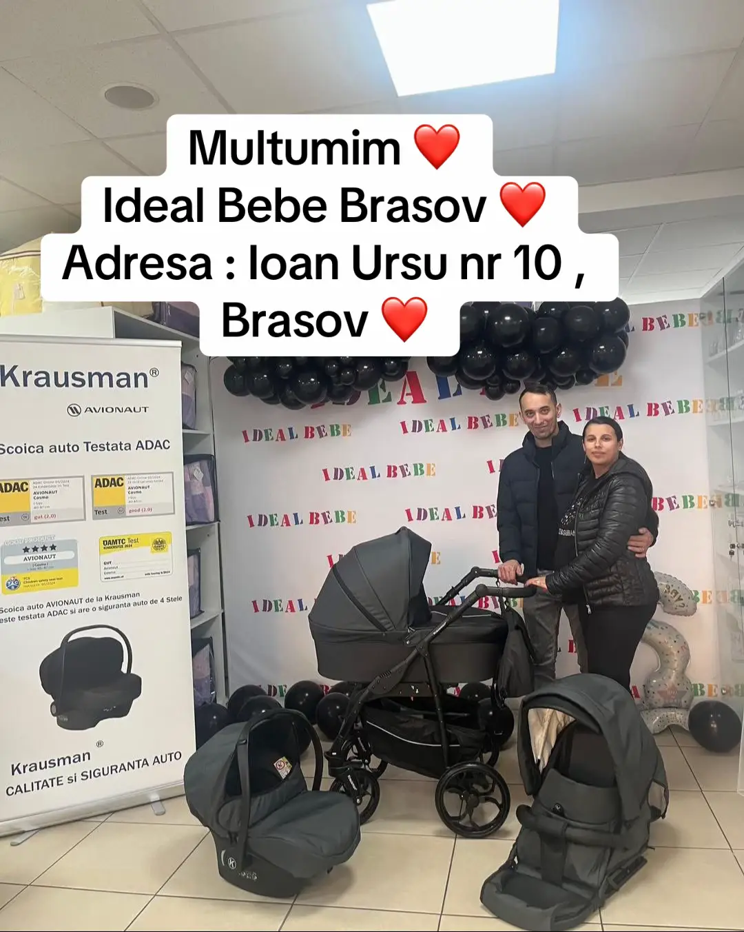Black  Friday 🩶 ‼️ Nu ratati ofertele din Magazin  #Brasov   #Idealbebe ##krausman ##carucior##carucior3in1  🛍️🎁 Stocuri Limitate ! Model : Krausman  Combo    🔝☑️ Va multumim foarte mult pentru cumparaturile facute in magazinul Ideal Bebe Brasov  https://m.idealbebe.ro/carucioare-copii-3-in-1-c-175.html