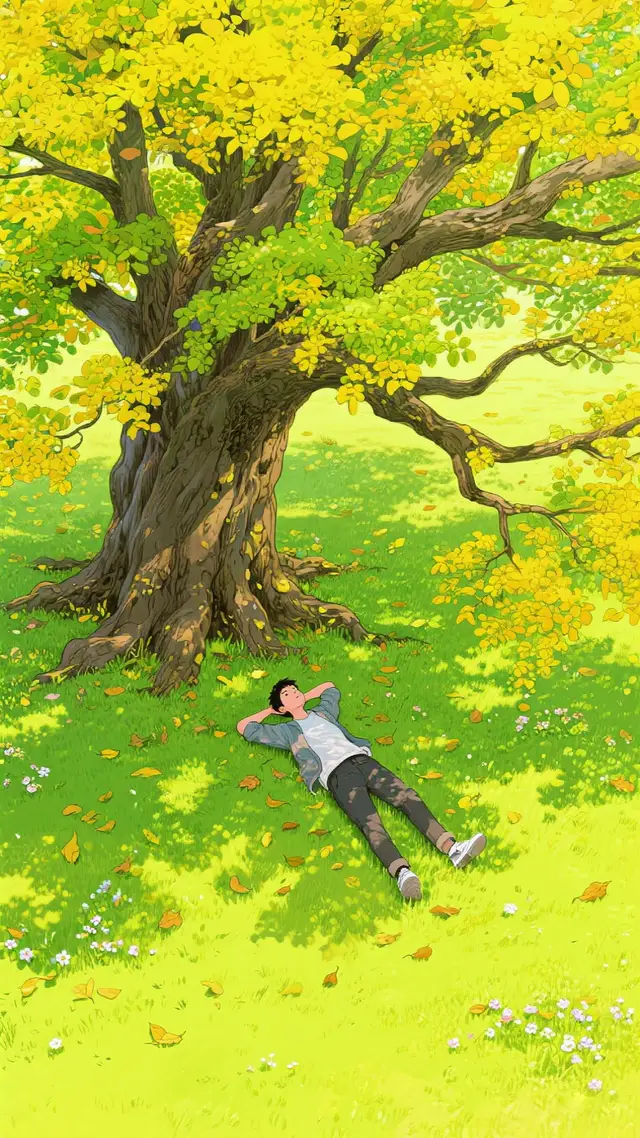 “ Ngày lung lay, tôi chạy ra giữa đồng, nằm trên đất cùng hoài nghi lặng lẽ. Trời mây đáp lời khe khẽ : “hít sâu, thở nhẹ, người bé nhỏ kia ơi.”” #binhyen #thugian #nhenhang #aiart #trietlycuocsong 