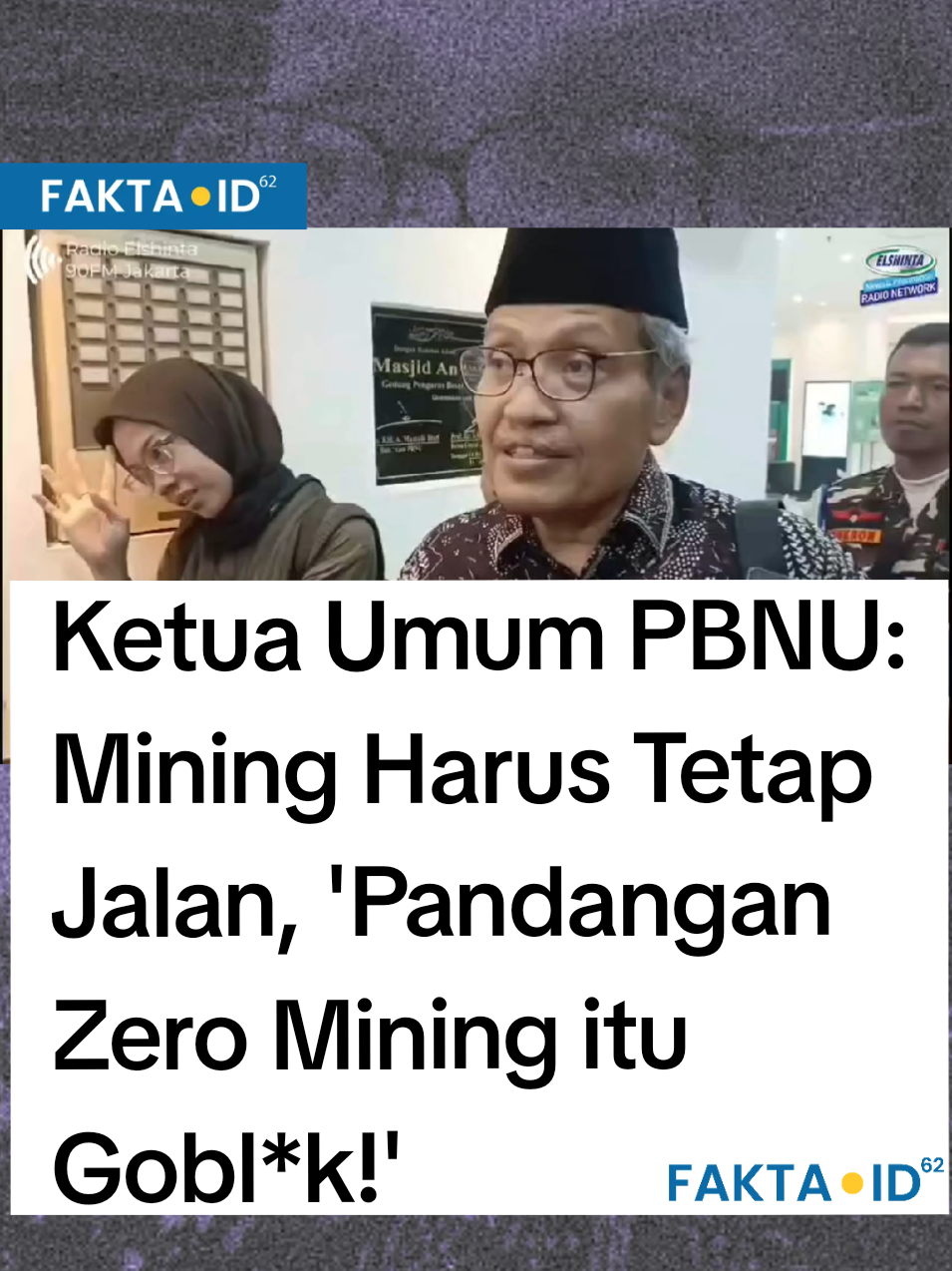 Ketua Umum Pengurus Besar Nahdlatul Ulama (PBNU), Ulil Abshar Abdalla, menolak keras pandangan 