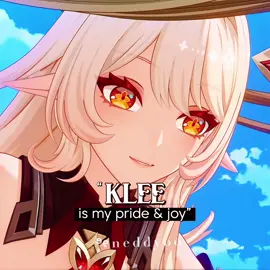 pride & joy indeed 🥹 #GenshinImpact #alice #klee #nodkrai 