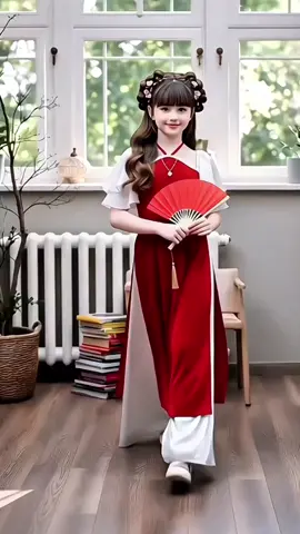 Áo dài  cho bé  gái #thoitrangtreem #bongkidsshop #aodaibegaicachtan #setdachobe 