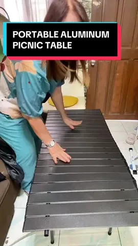 Elysee new portable aluminum alloy for picnic #picnictable #table #aluminumtable #portabletable #foldingtable @Elysee01 