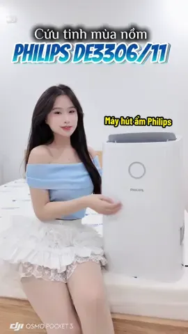 Người yêu thì chưa có chứ máy hút ẩm là phải có nha! Mưa ngập đến gối hay nồm ẩm cỡ nào mà đồ vẫn khô thơm phức là nhờ em này của Philips đó 😤 #PhilipsHomeLivingVN #MayHutAmPhilips #DE3306/11 #PhilipsMega1212