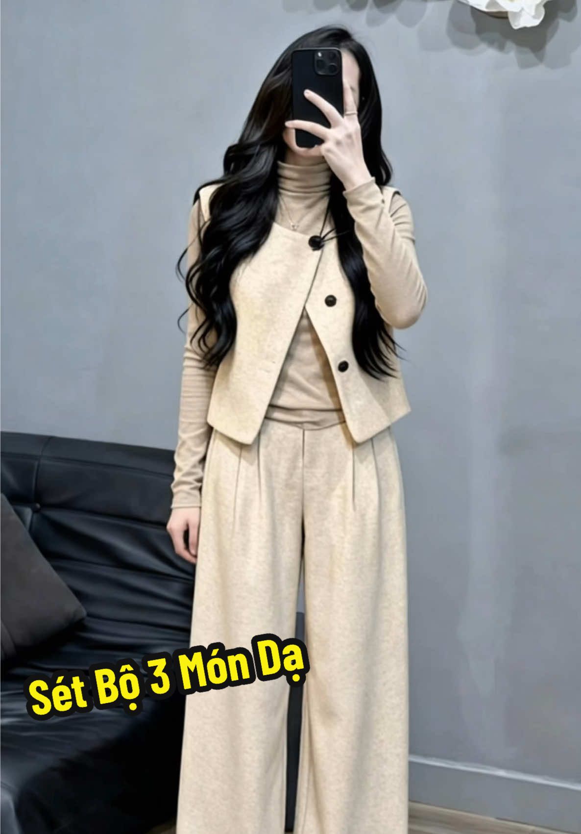 Sét Bộ 3 Món Dạ tặng túi #setda #setdoxinh #doboxinh #setnuxinh #xuhuong  