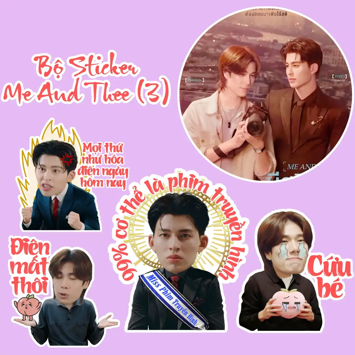Sốp update part 3 bộ sticker 