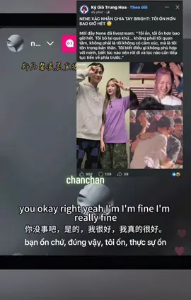 Nói chung là vậy đó, uhm thì tình đến rồi tình tan, cũng có thể tái hợp. Nói chung ta cũng ko nên vui trên nỗi đau của người khác…thế thôi, giải tán mưu sinh🤭Và đặc biệt là để cho e bé🐰 của tui đc yên ổn nhé😉 #viral #trending #fyp #bbrightvc #brightnene 