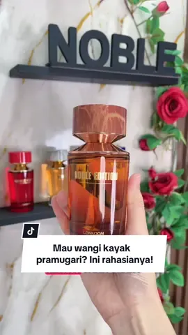 Perpaduan 9 bunga yang lembut tapi standout. Checkout di keranjang kuning atau JOIN LIVE buat harga spesial!✨ #parfumereccomended #parfumcewek #lonkoomperfume #fyp 