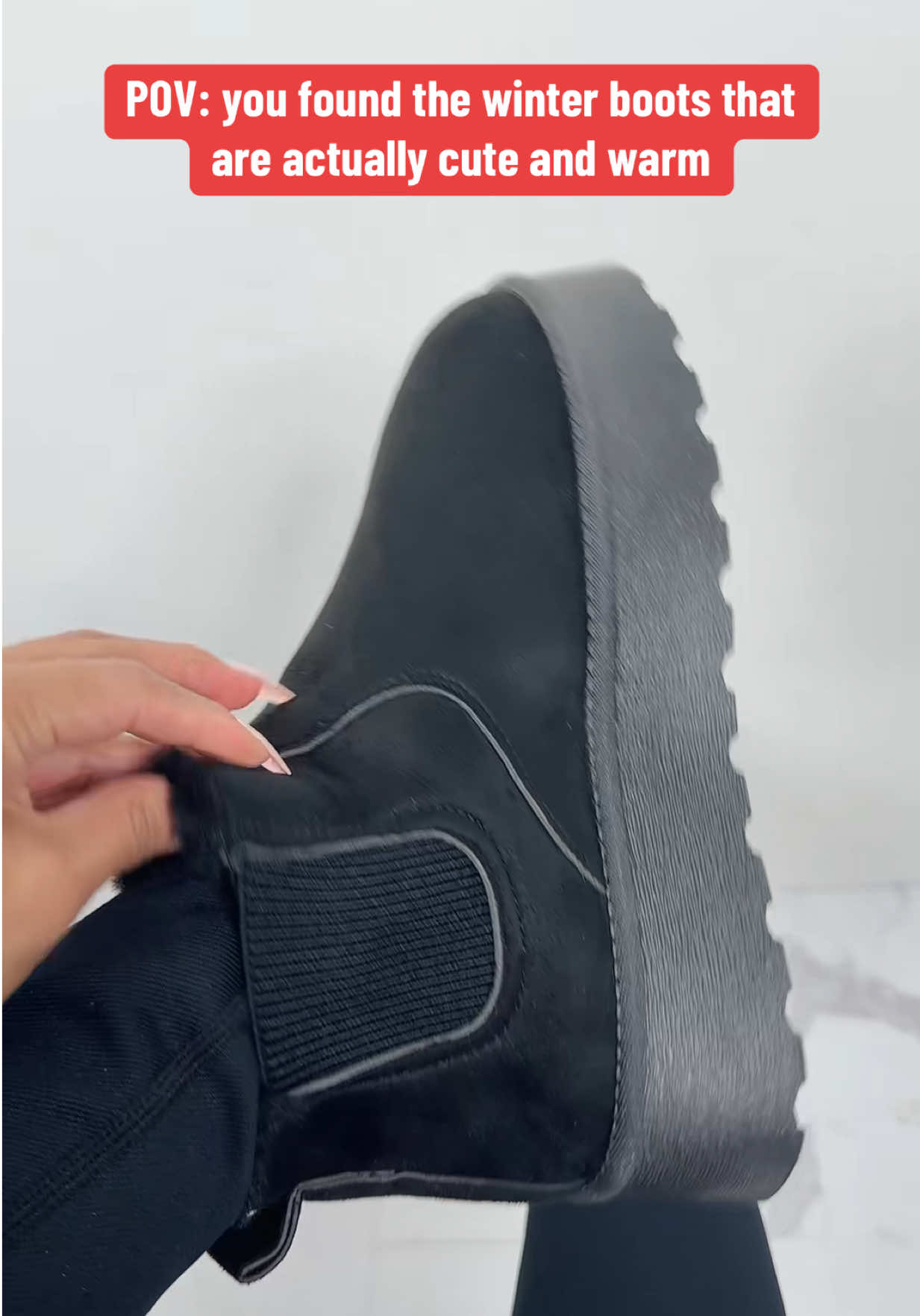 These winter boots are warm, stylish and comfy!❤️ Perfect gift idea! #winterboots #winterbootsforwomen #snowbootsforwomen #snowboots #tiktokshopcybermonday 