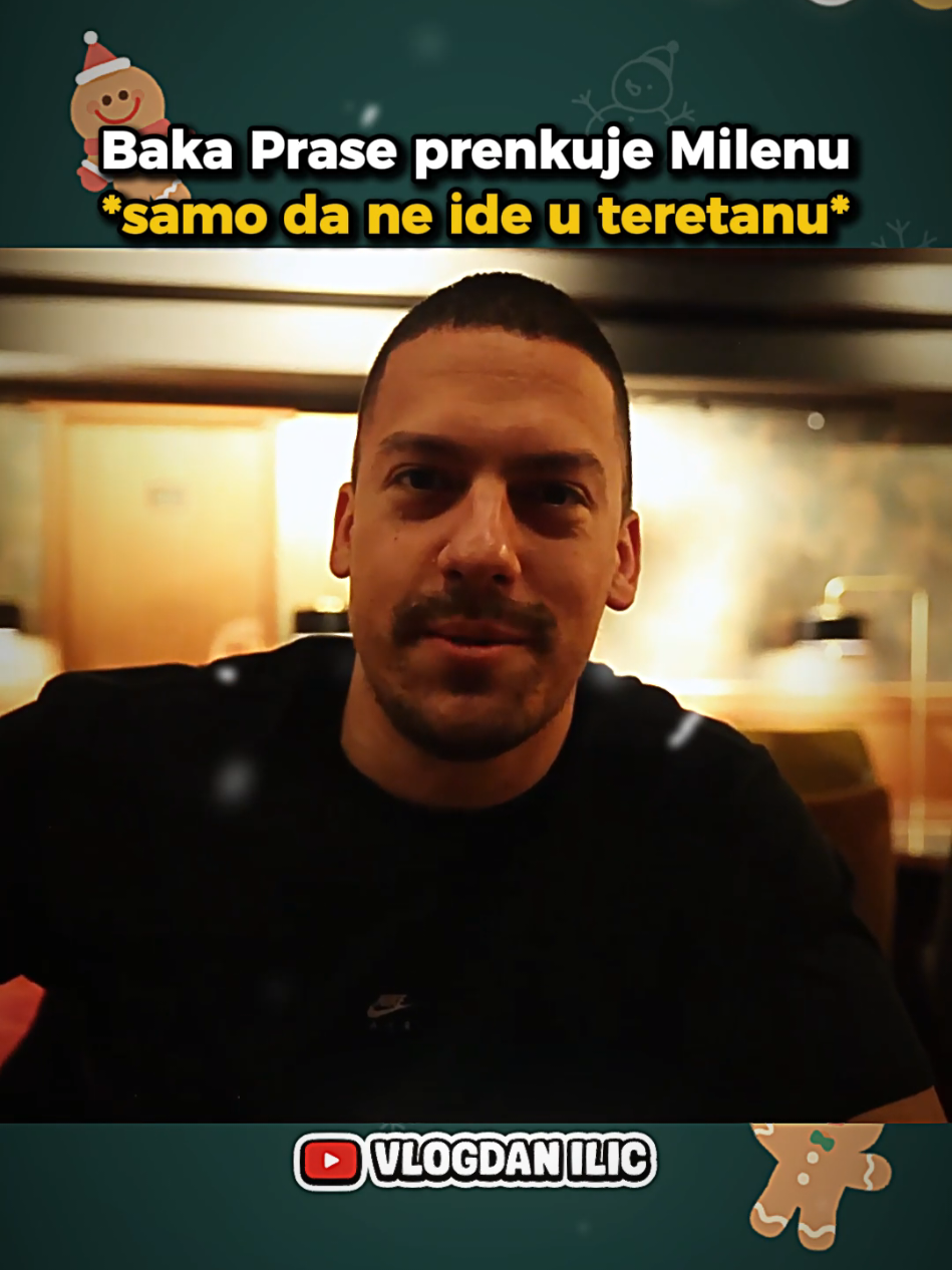 Baka Prase prenkuje Milenu samo da ne ide u teretanu #bakaprase #lemilenas #fyp #viral #stankella @bakaprase 