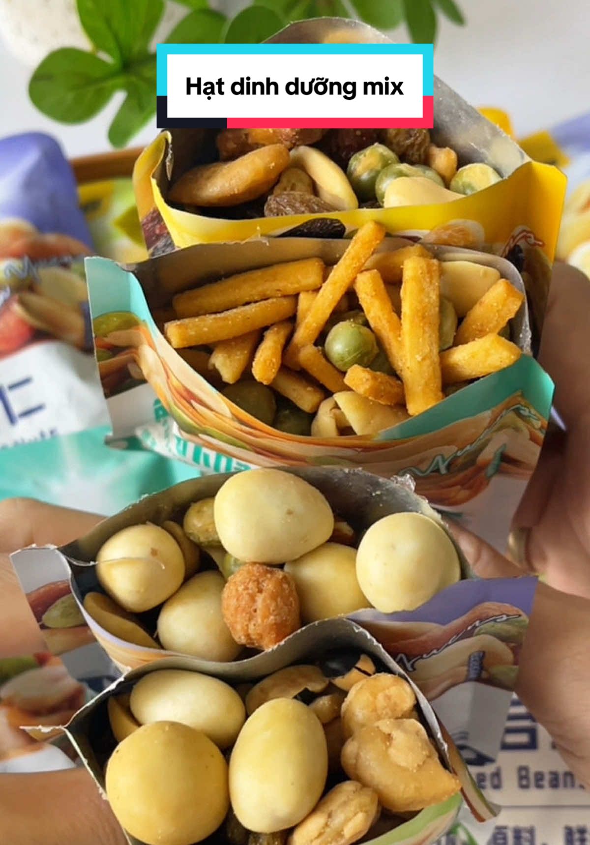 Hạt dinh dưỡng mix vị combo 16 - 32 gói #hatdinhduong #hatdinhduongmix #hạt #anvat #anngonmoingay 