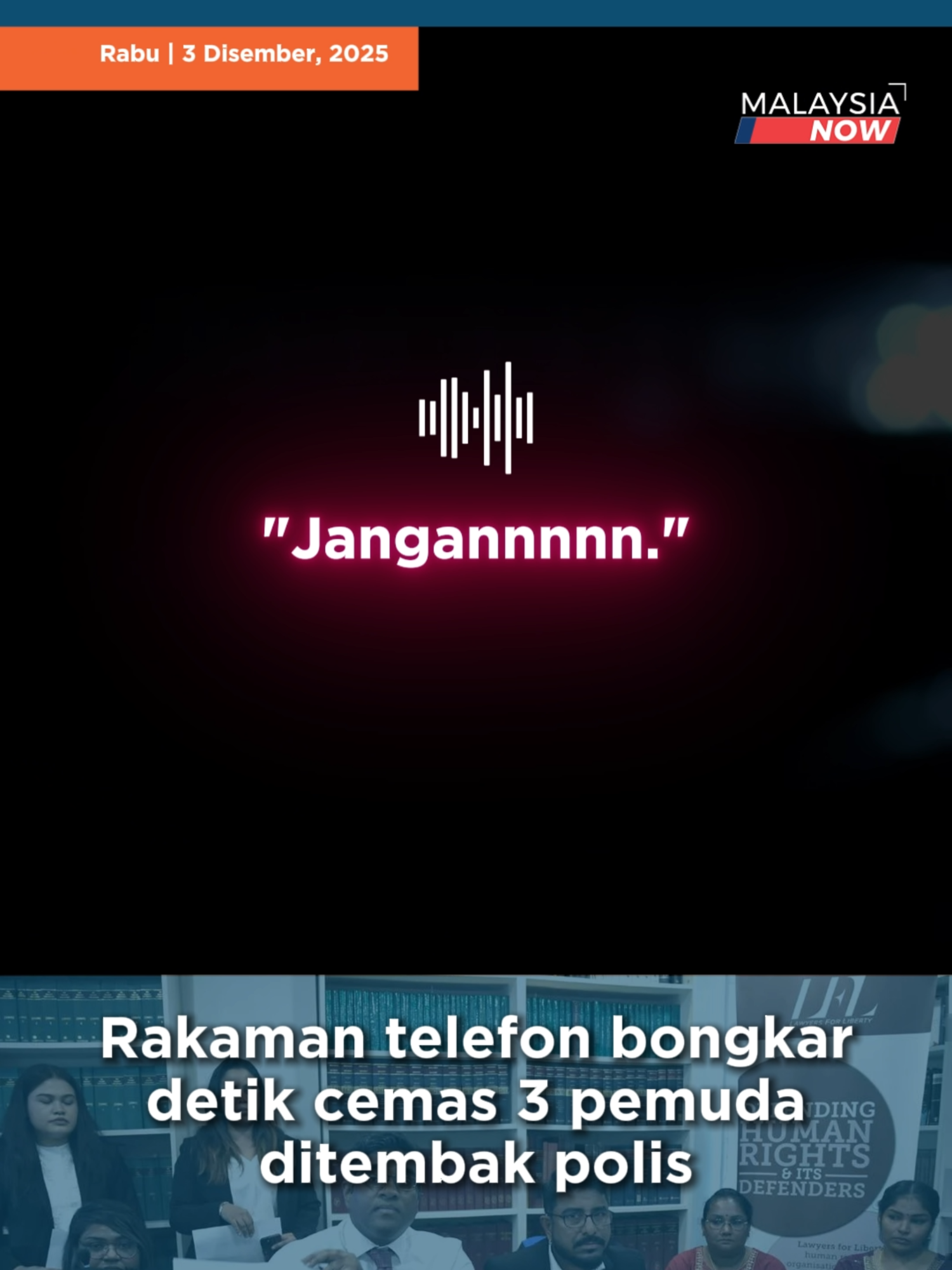 Rakaman telefon bongkar detik cemas 3 pemuda ditembak polis | 3 Disember 2025 #MalaysiaNow #MNow #MNowNews #Malaysia #berita #fyp #polis #pdrm #melaka #jenayah