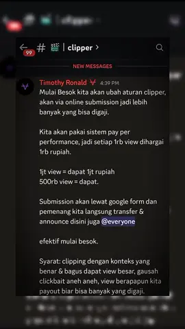 Clipper sekarang di bayar per-view 🔥🔥#timothyronald #akademicrypto #acsummit