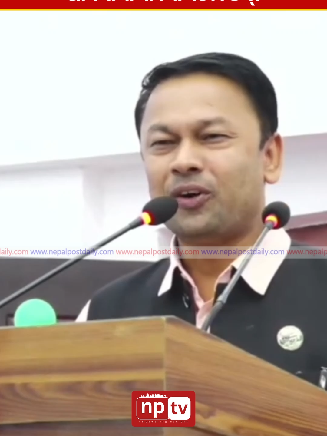 विस्वासको मत नपाउने भएपछि मधेश प्रदेशका मुख्यमन्त्री सरोज कुमार यादवले प्रदेशसभा मै राजिनामा घोषणा गरेका छन्। #foryou #npdnews #nptv #fypシ゚viral #foryoupage #NPTV #viral