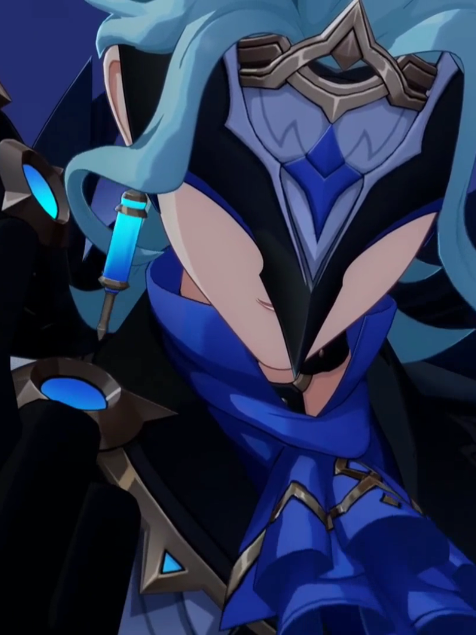 Dottore Steals Columbina's Power Cutscene Animation | Luna III Archon Quest, Song of the Welkin Moon Chapter: Act VI, Melting Moonlight in the Morning Mist #genshin #GenshinImpact #columbina #dottore #clip 