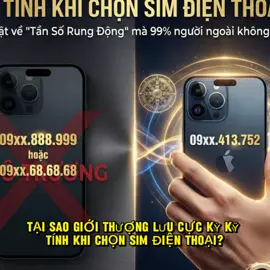TẠI SAO GIỚI THƯỢNG LƯU CỰC KỲ KỸ TÍNH KHI CHỌN SIM ĐIỆN THOẠI? NGƯỜI GIÀU MUA SIM KHÔNG PHẢI ĐỂ “OAI” — HỌ CHỌN VÌ TẦN SỐ RUNG ĐỘNG HỢP VỚI HỌ Bạn có để ý không? Nhiều TỶ PHÚ, CHỦ TỊCH TẬP ĐOÀN lại dùng số sim trông BÌNH THƯỜNG, không phải những dãy “đập vào mắt” như: Taxi toàn số 9 Lộc Phát 6868 TỨ QUÝ / NGŨ QUÝ nổi bật Thế nhưng để sở hữu những dãy số “lộn xộn” ấy, họ CHI HÀNG TRĂM TRIỆU, TƯ VẤN CHUYÊN GIA RIÊNG, KIỂM TRA THEO NHIỀU TRƯỜNG PHÁI NĂNG LƯỢNG. TẠI SAO? Vì họ khác biệt ở chỗ KỸ TÍNH — không chỉ quan tâm “NHỚ ĐƯỢC / KHOE ĐƯỢC”. Người giàu nắm rõ một điều mà nhiều người bỏ qua: VẠN VẬT ĐỀU MANG NĂNG LƯỢNG (quan niệm phương Đông). SIM ĐIỆN THOẠI là vật BÊN BẠN 24/7 — trong phòng họp, khi ký hợp đồng, khi gọi đối tác. Mỗi cuộc gọi, mỗi tiếng rung là một TẦN SỐ được KÍCH HOẠT. Nếu dãy số HỢP với CUNG – MỆNH – NGŨ HÀNH → năng lượng CÂN BẰNG, công việc dễ thông suốt. Nếu dãy số KHÔNG HỢP → có thể gây NẶNG NỀ, MẤT TẬP TRUNG, THIẾU MAY MẮN. Họ gọi đó là HIỆU ỨNG “LỖ RÒ RỈ NĂNG LƯỢNG”: Con thuyền càng lớn càng sợ lỗ nhỏ — người càng ở vị trí cao càng tránh rủi ro dù chỉ 1%. Người giàu không tìm sim để khoe. Họ tìm sim để GIẢM RỦI RO – TỐI ƯU NĂNG LƯỢNG – GIỮ ỔN ĐỊNH TÂM LÝ. Và họ tin: “MÂY TẦNG NÀO GẶP MÂY TẦNG ĐÓ.” Dãy số hợp tần số sẽ THU HÚT CƠ HỘI cùng tần số. Bạn không cần phải là tỷ phú để CHĂM SÓC TẦN SỐ của mình. Muốn tiến xa, hãy trân trọng TẦN SỐ BẠN MANG THEO MỖI NGÀY. Sim của bạn đang: ✔ HỖ TRỢ NĂNG LƯỢNG hay ✘ VÔ TÌNH TẠO CẢN TRỞ? NHẮN TIN SDT CỦA BẠN CHO TÔI  Tôi SẼ GIÚP BẠN PHÂN TÍCH– NĂNG LƯỢNG SỐ để xác định dãy số của bạn là: CÁT hay HUNG BỔ TRỢ hay ĐỐI NGHỊCH HỢP TẦN SỐ hay GÂY NHIỄU 👉GỬI CHO TÔI SỐ ĐIỆN THOẠI + SỐ NĂN SỬ DỤNG — tôi sẽ xem cho bạn TRONG HÔM NAY. (Tôi chỉ nhận 10 NGƯỜI ĐẦU TIÊN để đảm bảo xem KỸ – CHÍNH XÁC.) #SimPhongThuy   #NangLuongSo  #KimTamCat #xuhuong 