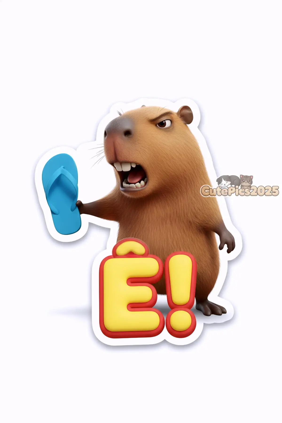 Phần 3 của những chiếc sticker Capybara đáng yêu ☺️ #fyp #xuhuong #stickers #chat #capybara 