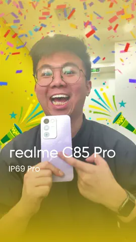 HP kalian gak se“badak” itu?  Coba deh realme C85 Pro ini😎 #realme  #realmec85pro #techtok #trending #viral 