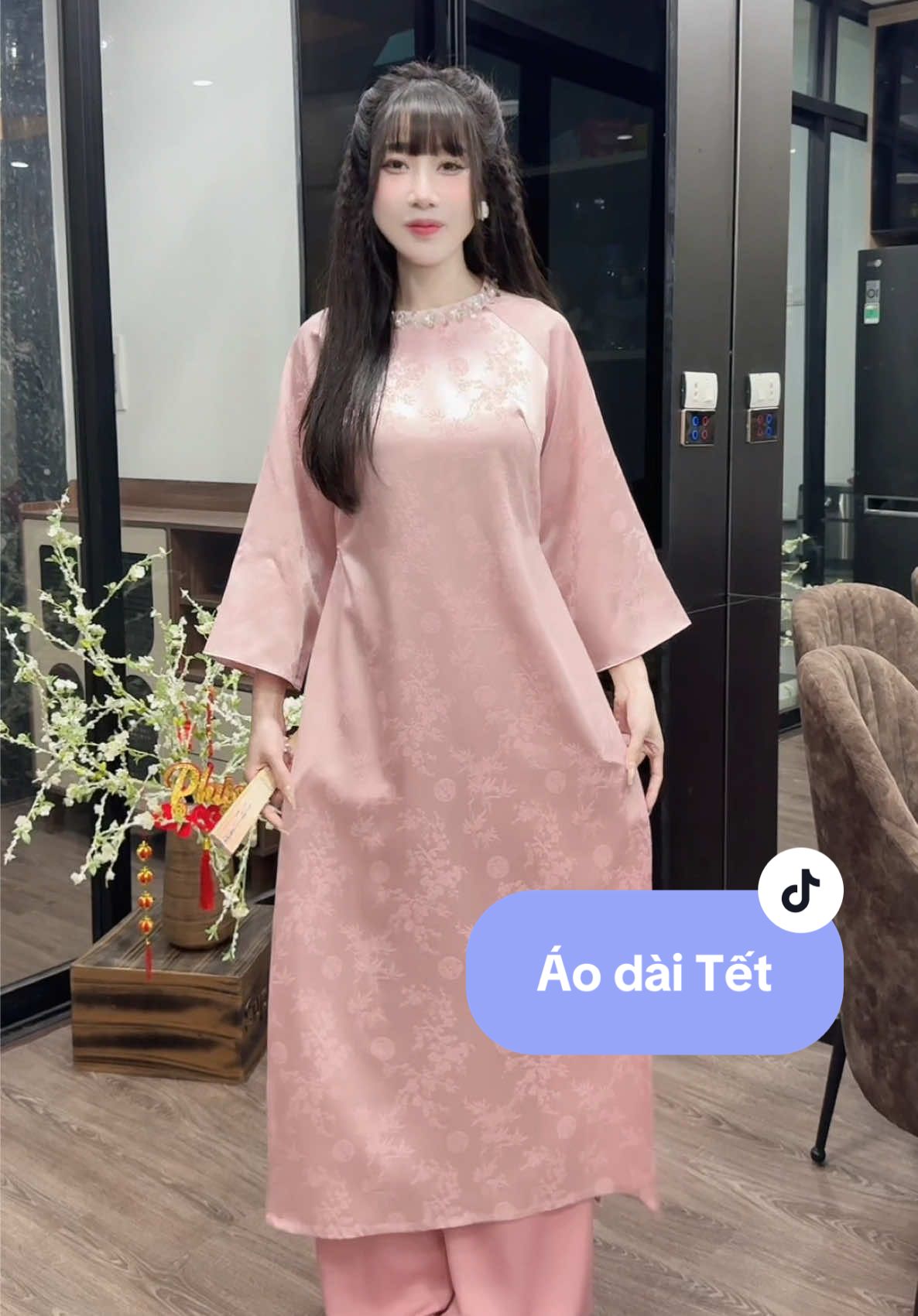 1 em áo dài nhẹ nhàng và rất thơ nhaaa #aodai #aodaitet #aodaicachtan #aodaitet2026 #tet2026 