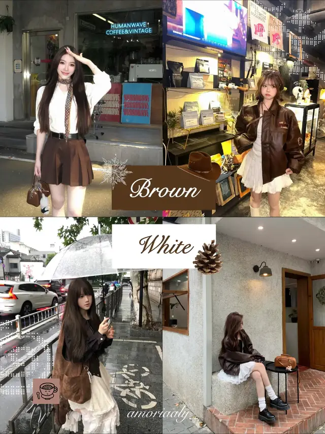 #brown #white #black #yellow #blue #pink #grey #green #purple #navy #denim #maroon #colorcombination #mycolor #myoutfit #ideoutfit #fyp #foryou 