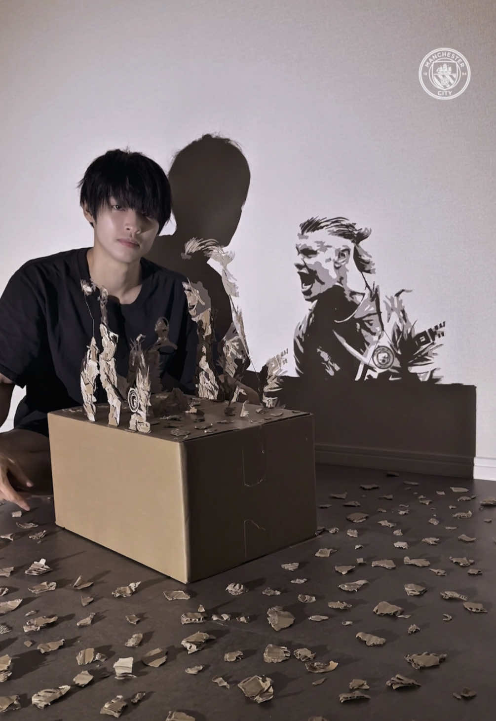 A master in the art of goalscoring 🩵 #ErlingHaaland #ManCity #PremierLeague #Football #Art @黒主🇯🇵Kuronushi 