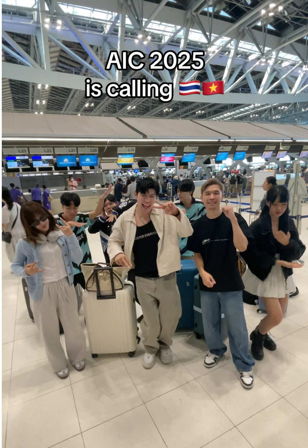 เหล่า kol ของเรา พร้อมไปช่วยเชียร์ทีมไทยกันแล้วนะ 😎 มีใครจะตามมาบ้าง 🙌🏻 #AIC2025 #RoV #RPL #NEWTT #KOL