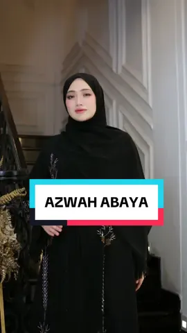 Azwah Abaya sudah bisa bebcan miliki🥰 langsung cek di keranjang kuning ya🤗 #promomakanharian #gwenza #fashion #debylianti #abaya 
