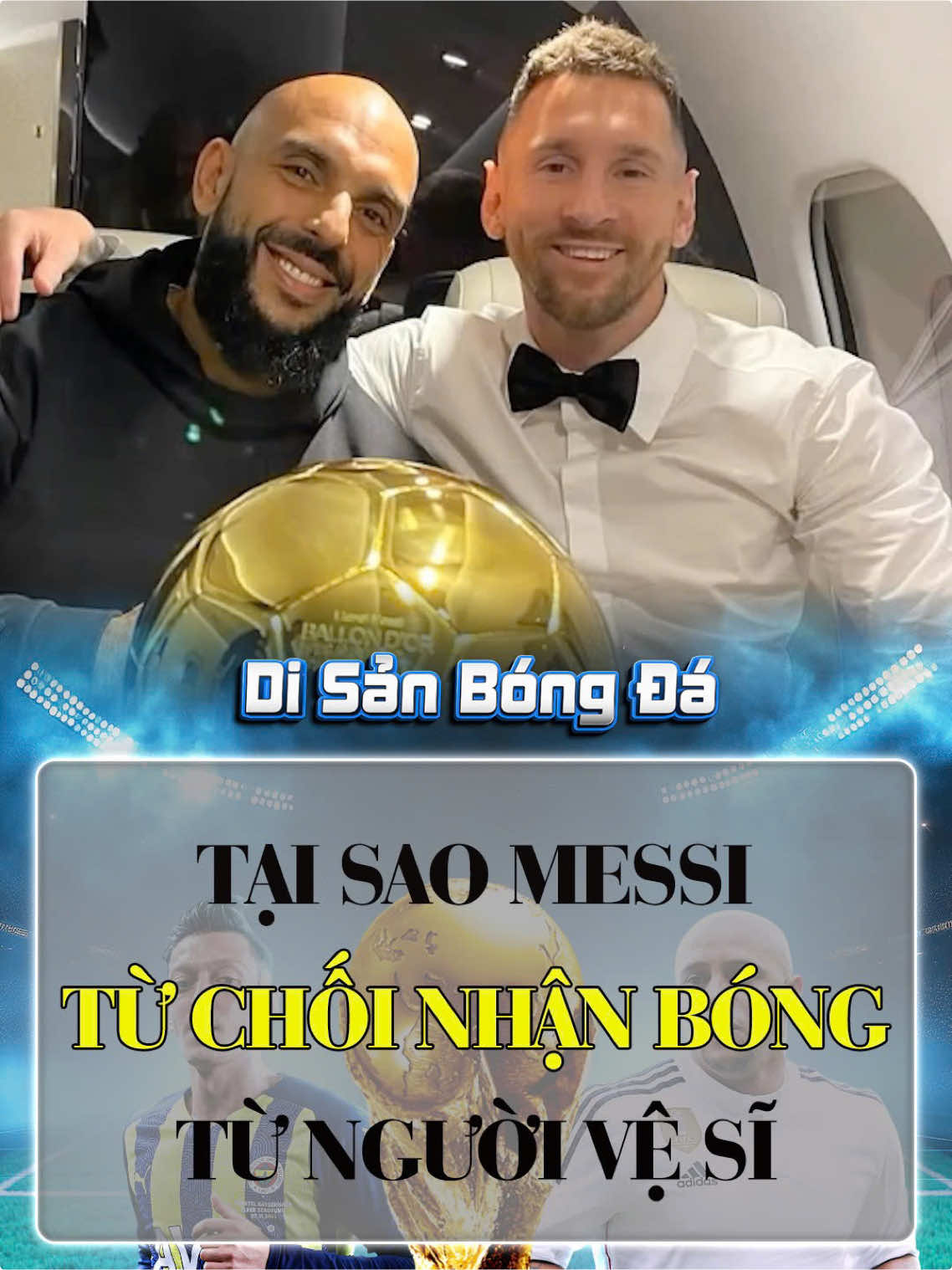 Tại sao Messi từ chối nhận bóng từ vệ sĩ riêng? #bongda 