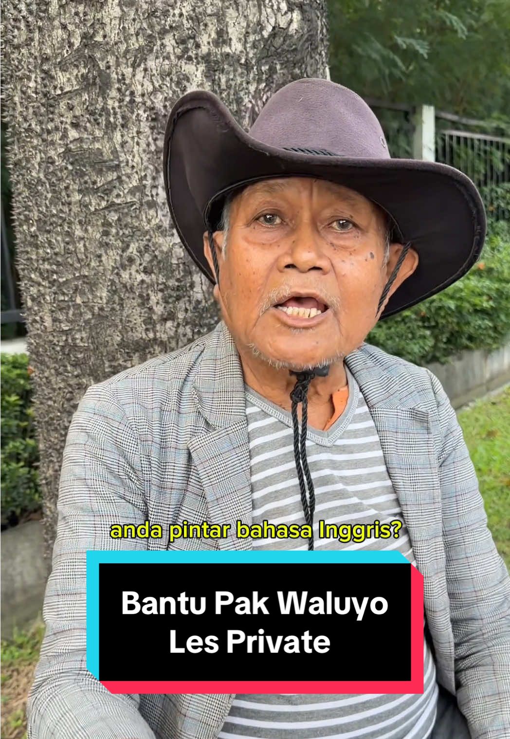 Bantu pak Waluyo yang buka jasa les private bahasa inggris @dr. Richard Lee, MARS, ph.D 